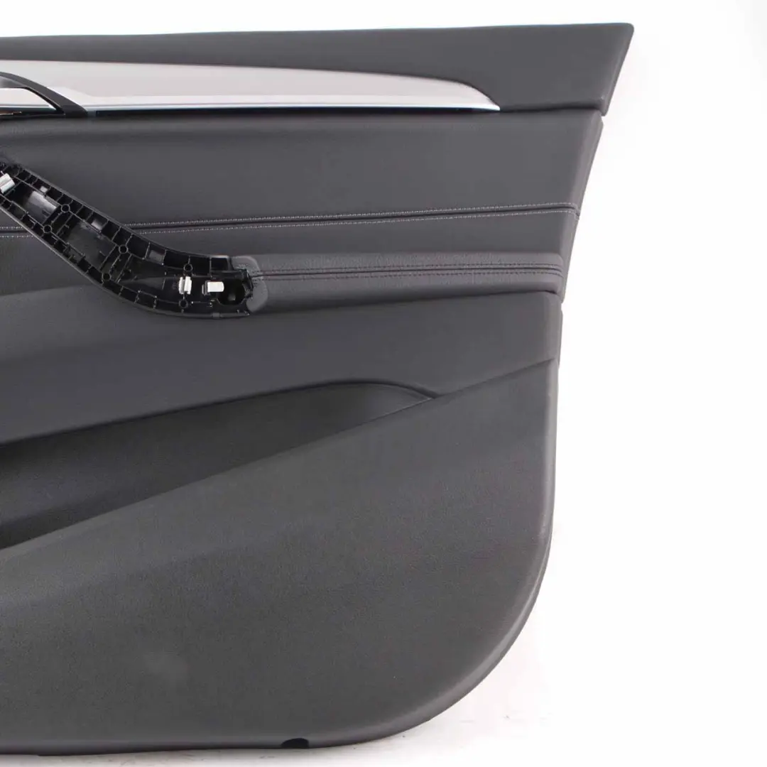 Door Card Panel BMW X1 F48 Front Right O/S Panelling Trim Cover Black Leather to with Part number 7438064 Door Card Panel BMW X1 F48 Front Right O/S Panelling Trim Cover Black Leather - SKU 7438064 - Part number 7438064