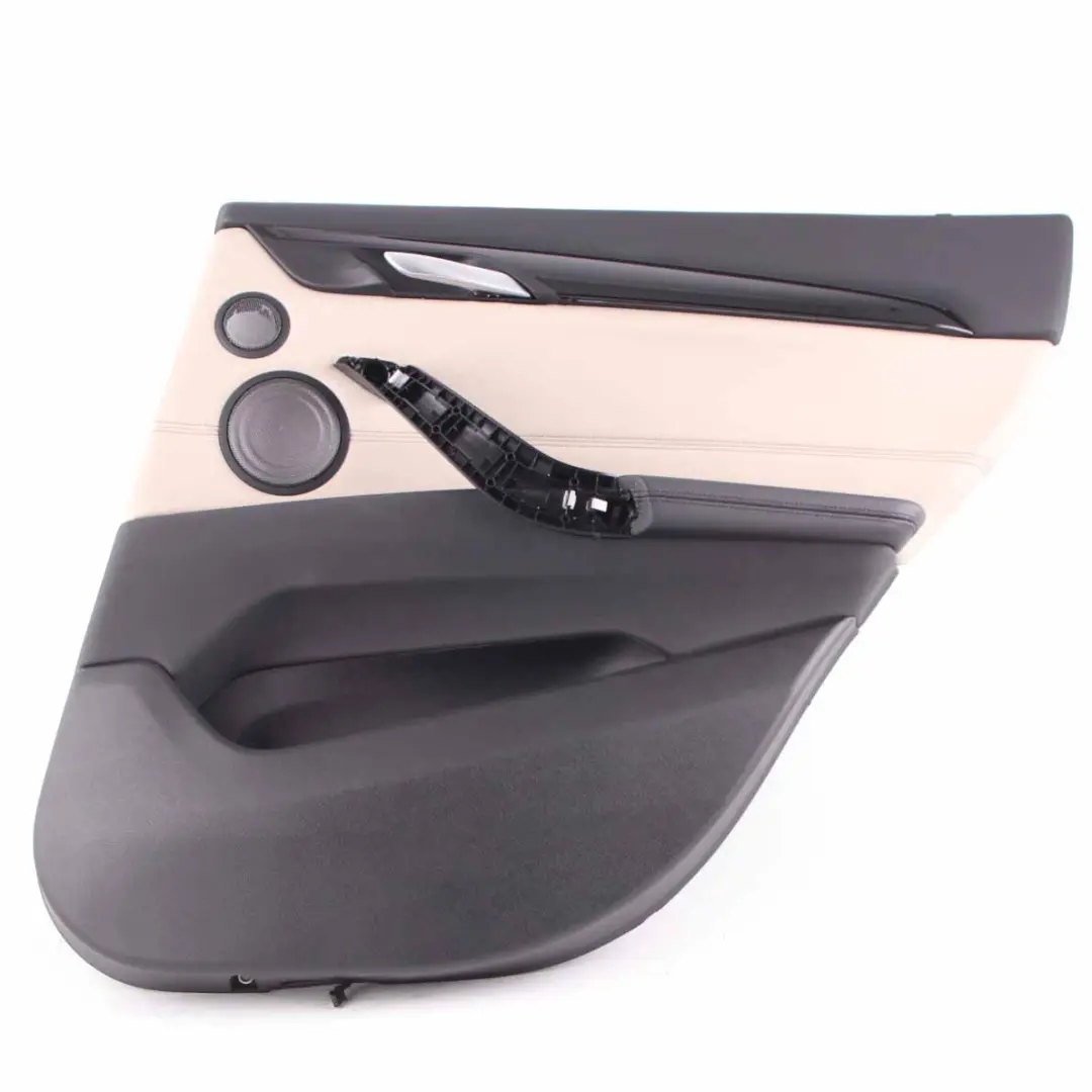 BMW X1 F48 Panel La Tarjeta Puerta Trasera Derecha Panelling Cuero Oyster - SKU 7438114 - Número de pieza 7438114