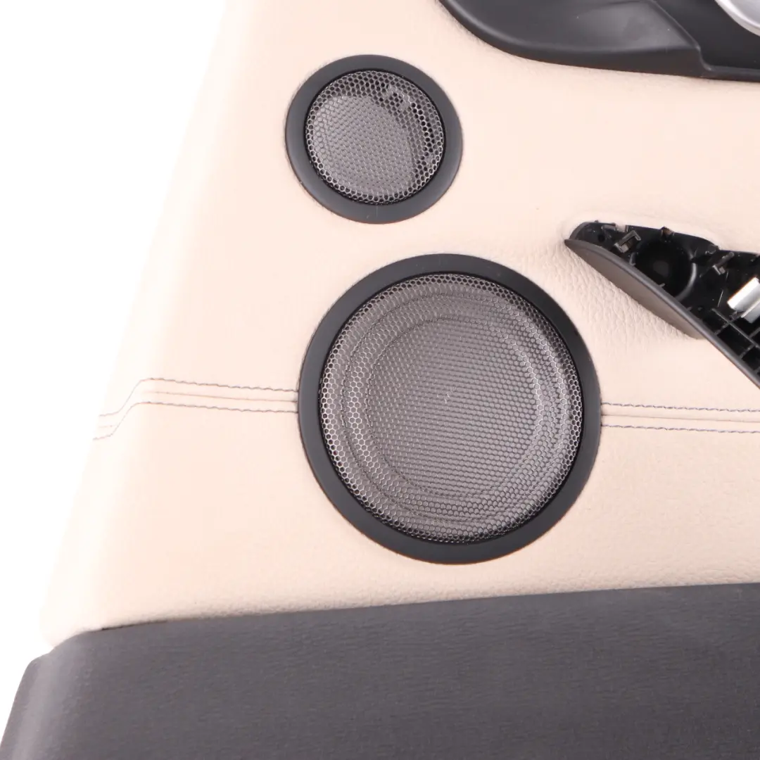 Door Card Panel BMW X1 F48 Rear Right O/S Panelling Trim Cover Leather Oyster to with Part number 7438114 Door Card Panel BMW X1 F48 Rear Right O/S Panelling Trim Cover Leather Oyster - SKU 7438114 - Part number 7438114