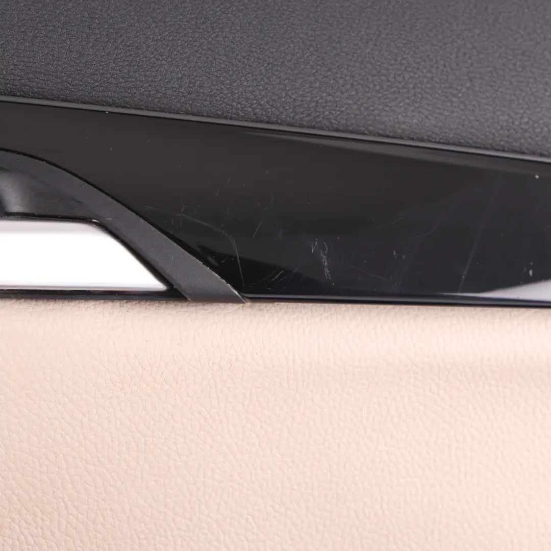 BMW X1 F48 Panneau De Porte Garniture De Panneau Arrière Droit En Cuir Oyster - SKU 7438114 - Numéro de pièce 7438114