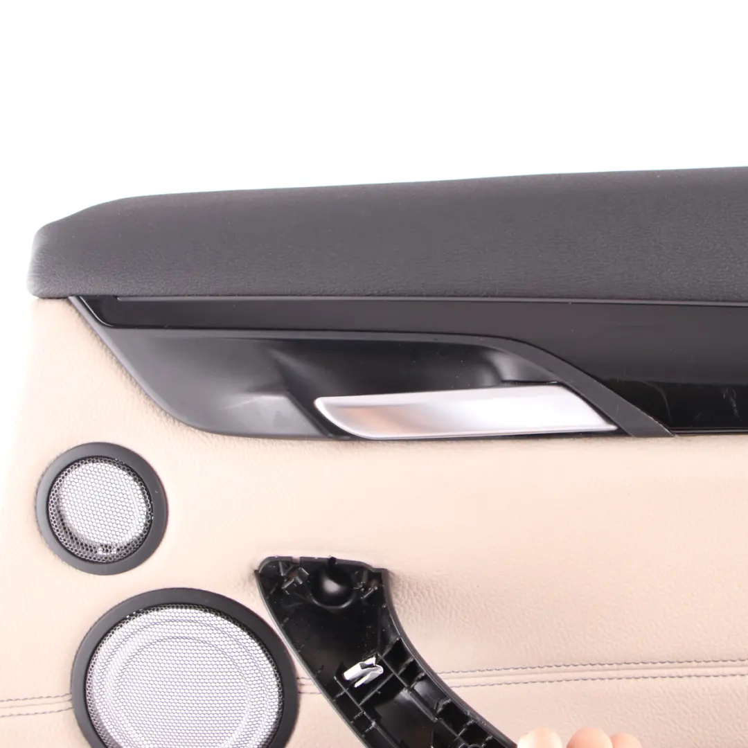  Door Card Panel BMW X1 F48 Rear Right O/S Panelling Trim Cover Leather Oyster - SKU 7438114 - Part number 7438114