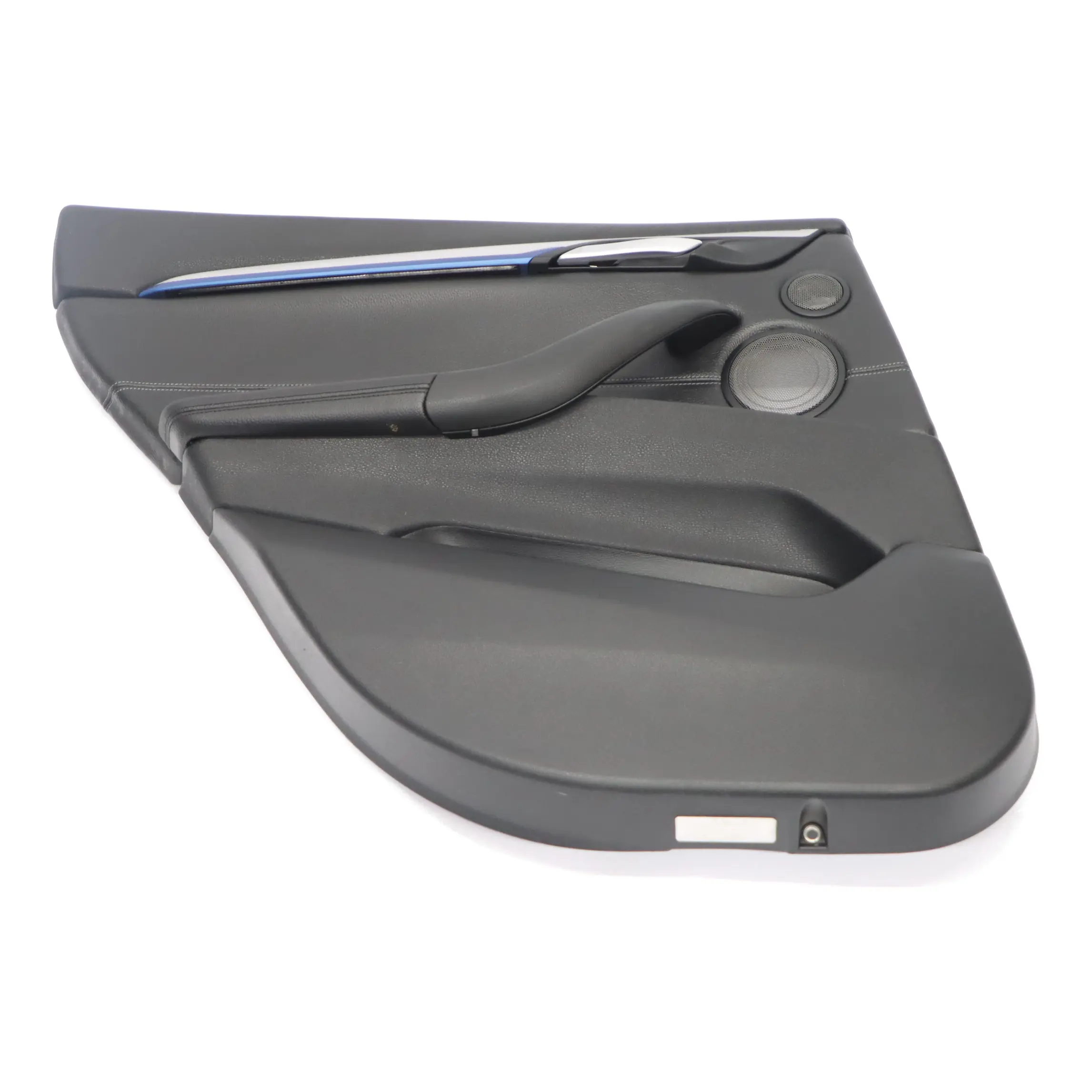 Pannello porta BMW X1 F48 posteriore sinistro Rivestimento in pelle nera