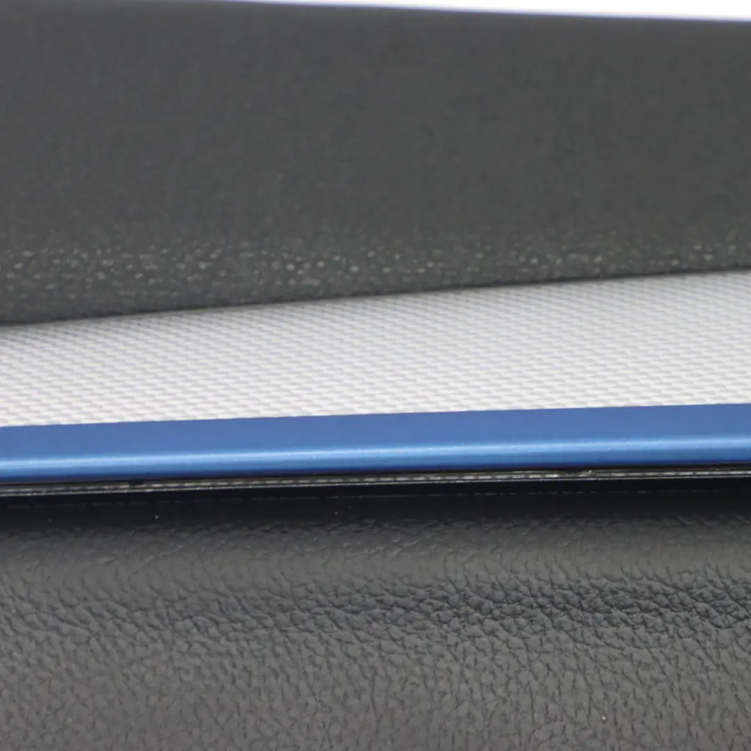  Pannello porta BMW X1 F48 posteriore sinistro Rivestimento in pelle nera - SKU 7438115 - Numero di parte 7438115