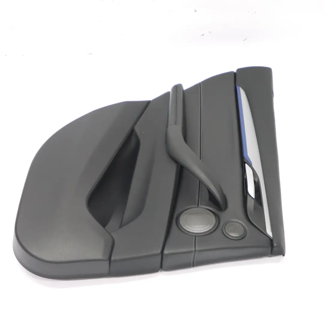  Pannello porta BMW X1 F48 posteriore sinistro Rivestimento in pelle nera - SKU 7438115 - Numero di parte 7438115
