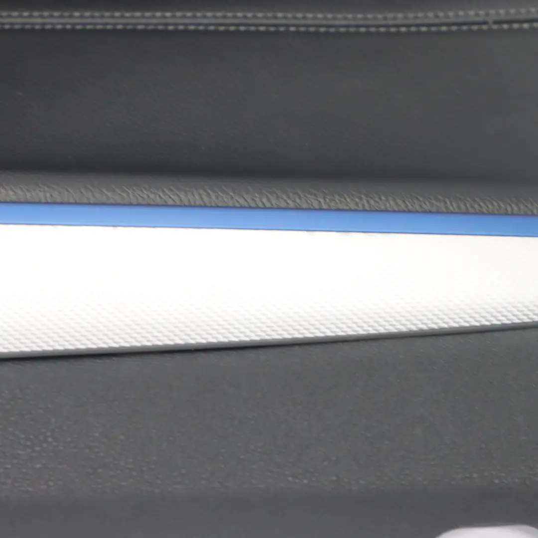  Pannello porta BMW X1 F48 posteriore sinistro Rivestimento in pelle nera - SKU 7438115 - Numero di parte 7438115