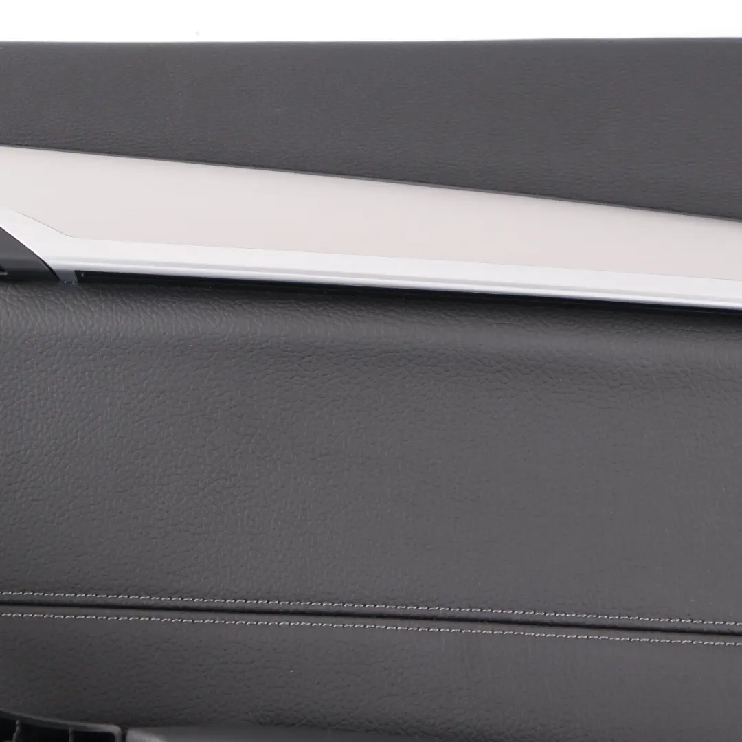  Door Card Panel BMW X1 F48 Rear Right O/S Panelling Trim Cover Black Leather - SKU 7438116 - Part number 7438116