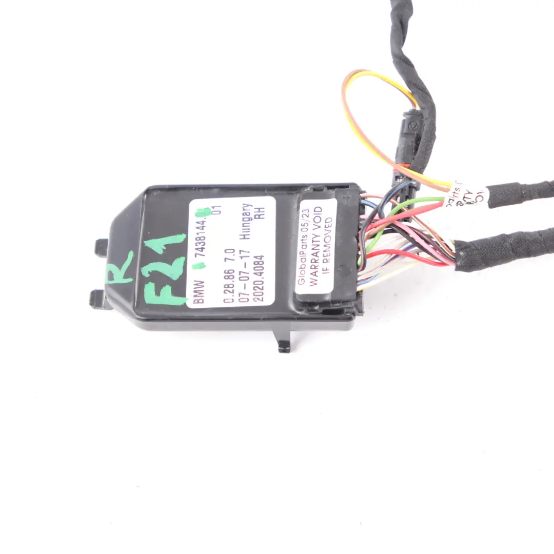 BMW F20 F21 Kabel Lusterko Boczne Prawe - SKU 7438144 - Numer Części 7438144