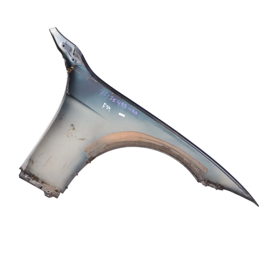 Side Wing Fender BMW F30 F31 Front Left N/S Panel Imperial Blue Metallic - A89 to with Part number 7438439 Side Wing Fender BMW F30 F31 Front Left N/S Panel Imperial Blue Metallic - A89 - SKU 7438439-IBB - Part number 7438439