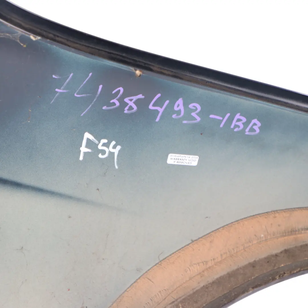Side Wing Fender BMW F30 F31 Front Left N/S Panel Imperial Blue Metallic - A89 to with Part number 7438439 Side Wing Fender BMW F30 F31 Front Left N/S Panel Imperial Blue Metallic - A89 - SKU 7438439-IBB - Part number 7438439
