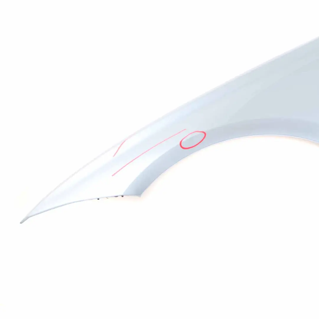 Side Wing Panel Fender F31 Front Left N/S Liquid Blue Metallic - B40 to BMW F30 with Part number 9621597 BMW F30 Side Wing Panel Fender F31 Front Left N/S Liquid Blue Metallic - B40 - SKU 7438439-LBL - Part number 9621597