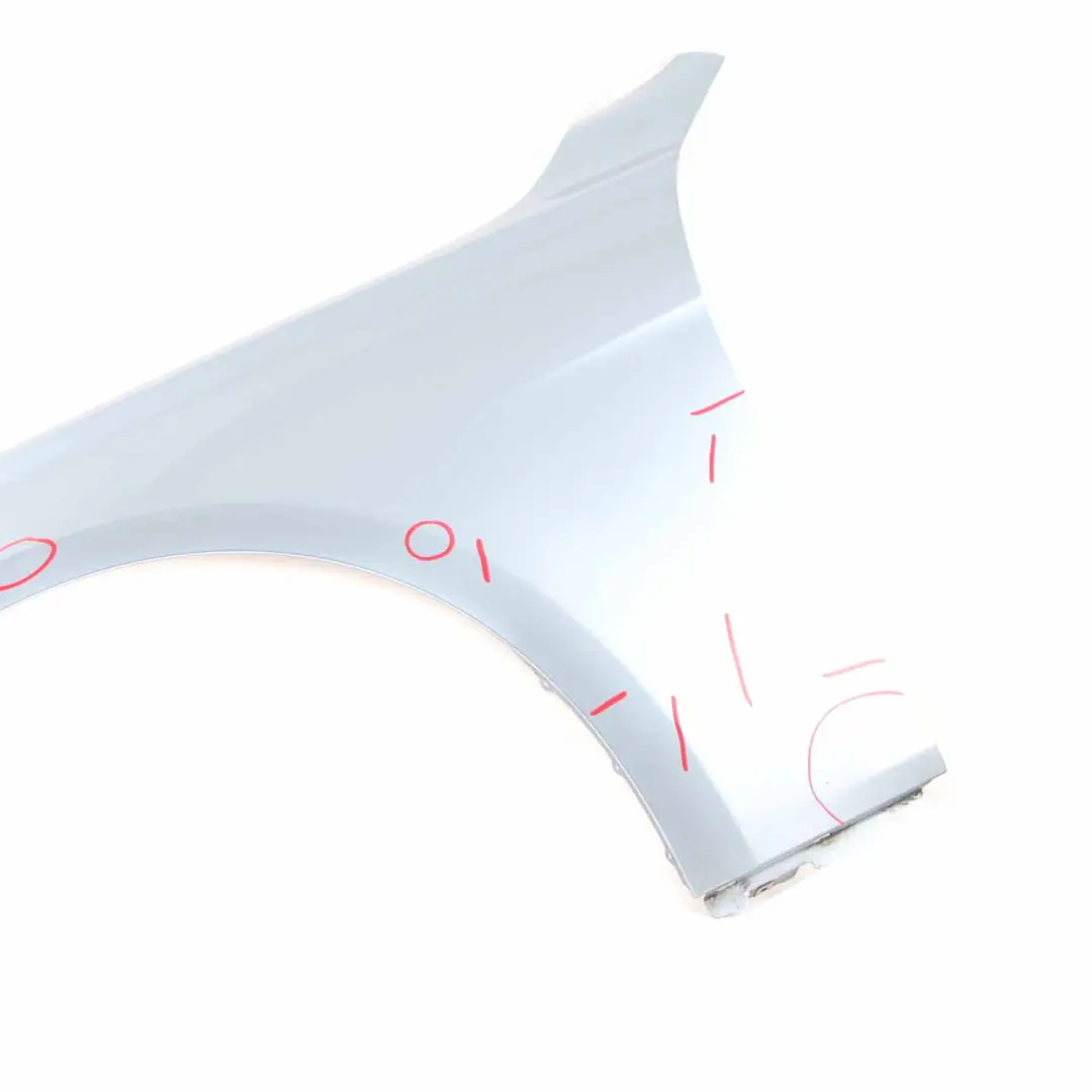 Side Wing Panel Fender F31 Front Left N/S Liquid Blue Metallic - B40 to BMW F30 with Part number 9621597 BMW F30 Side Wing Panel Fender F31 Front Left N/S Liquid Blue Metallic - B40 - SKU 7438439-LBL - Part number 9621597