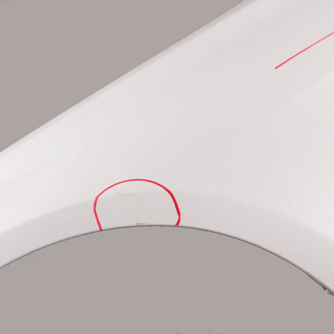  Side Wing Fender BMW F30 F31 Front Left N/S Panel Mineral White Metallic - A96 - SKU 7438439-MW - Part number 7438439