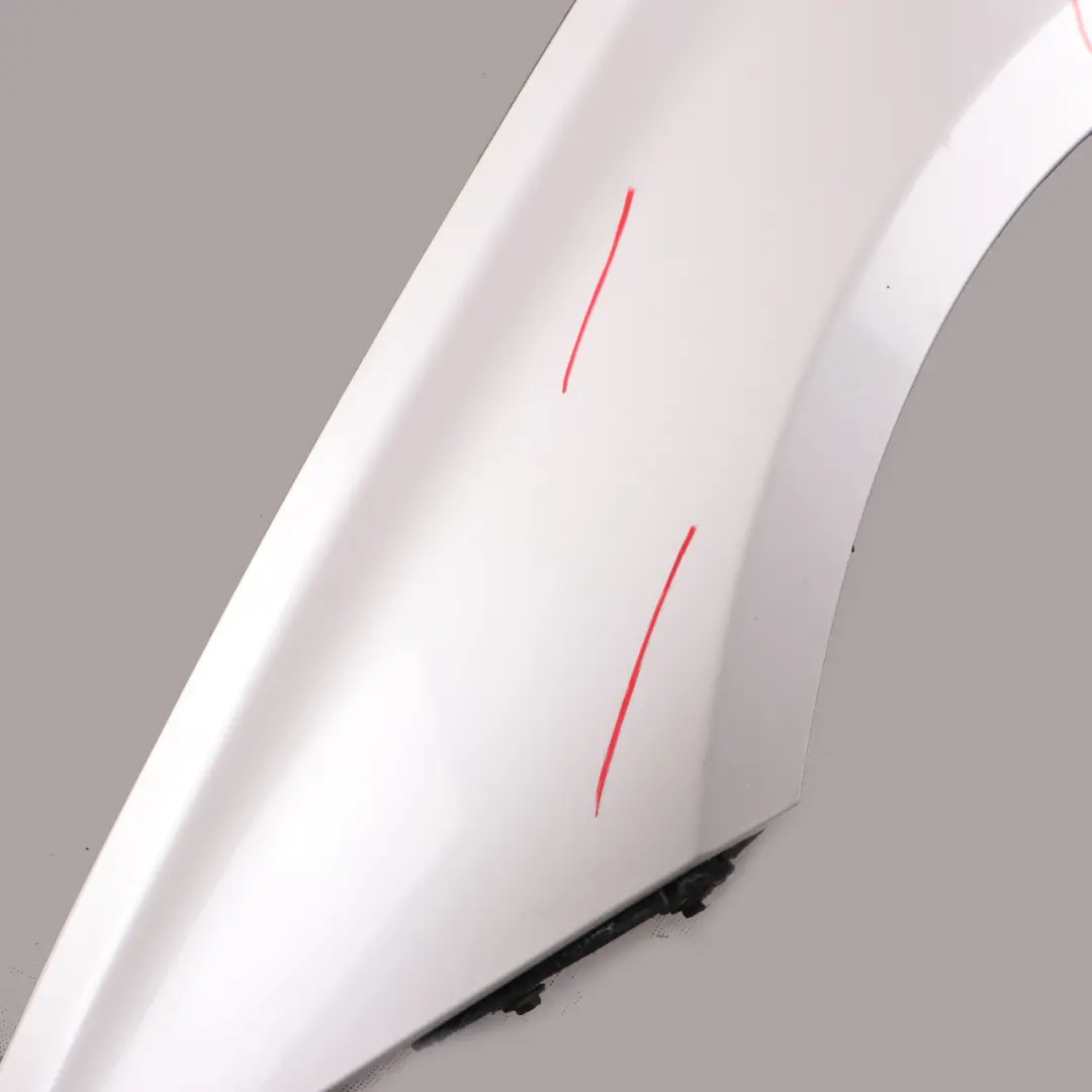 Side Wing Fender BMW F30 F31 Front Left N/S Panel Mineral White Metallic - A96 - SKU 7438439-MW - Part number 7438439