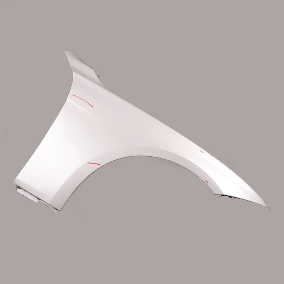 Side Wing Panel Fender F31 Front Right O/S Mineral White Metallic - A96 to BMW F30 with Part number 7438439 BMW F30 Side Wing Panel Fender F31 Front Right O/S Mineral White Metallic - A96 - SKU 7438440-MW - Part number 7438439