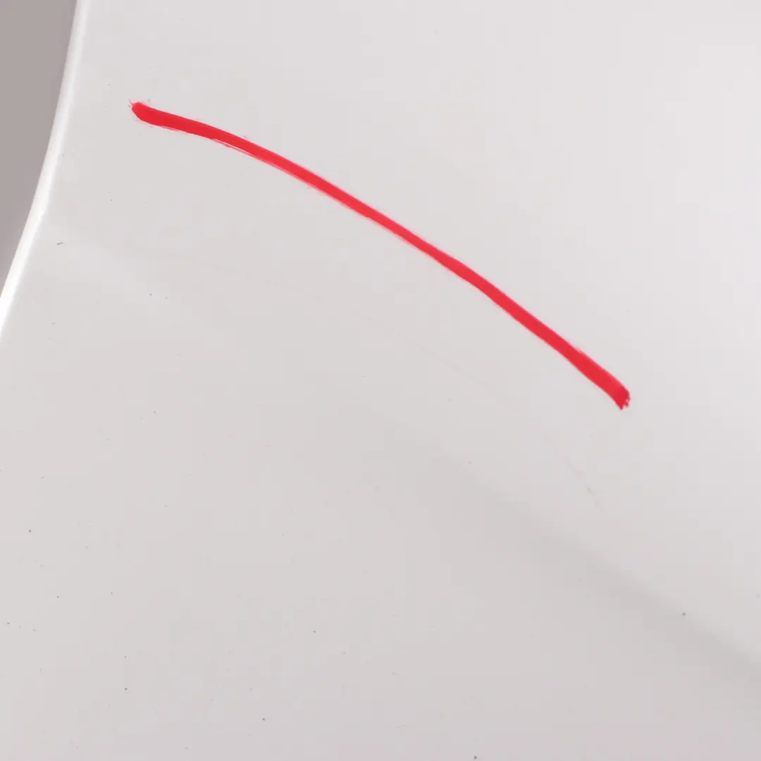 BMW F30 Side Wing Panel Fender F31 Front Right O/S Mineral White Metallic - A96 - SKU 7438440-MW - Part number 7438439