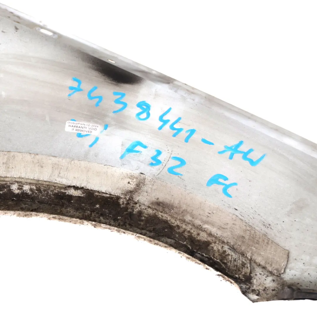 Side Panel Wing Fender Front Left N/S Alpinweiss White 300 to BMW F32 F33 M Sport with Part number 7438441 BMW F32 F33 M Sport Side Panel Wing Fender Front Left N/S Alpinweiss White 300 - SKU 7438441-AW - Part number 7438441