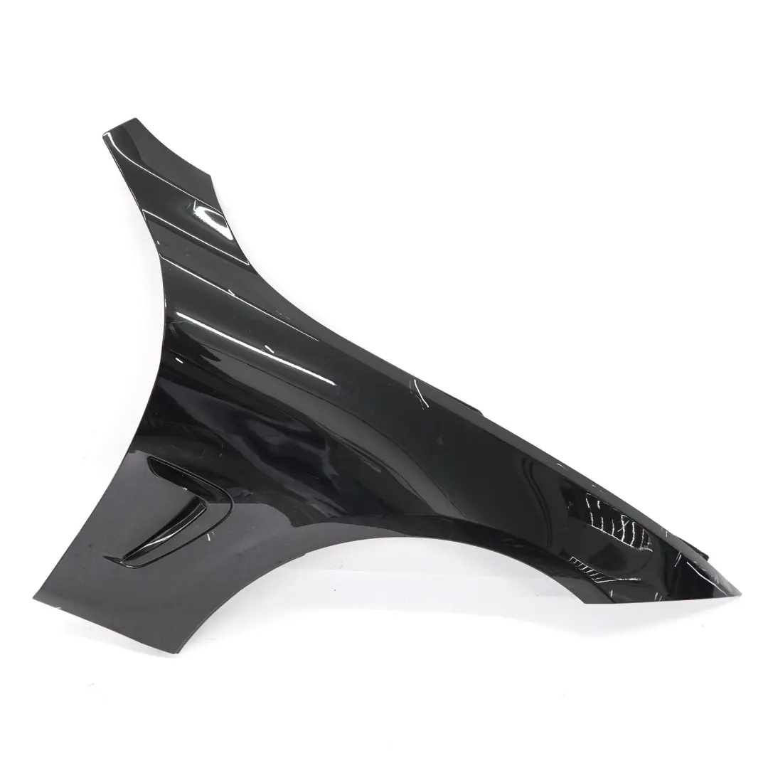 BMW F32 F33 Kotflügel vorne rechts Seitenteil Black Sapphire Metallic - 475 - SKU 7438442-BS - Teilenummer 7438442