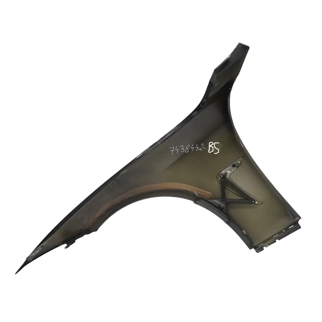 Front Right Wing Fender Side Panel O/S Black Sapphire Metallic - 475 to BMW F32 F33 with Part number 7438442 BMW F32 F33 Front Right Wing Fender Side Panel O/S Black Sapphire Metallic - 475 - SKU 7438442-BS - Part number 7438442