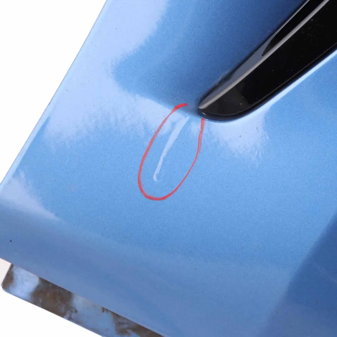 BMW F36 Front Right Wing Fender Side Panel O/S Estoril Blue Metallic - B45 - SKU 7438442-EB - Part number 7438442