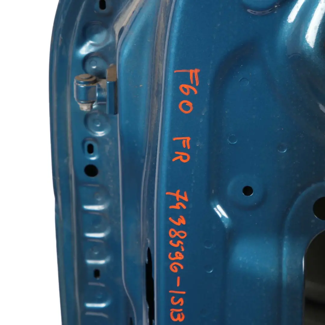Front Door Mini F60 Countryman Right O/S Island Blue Metallic - C2M to with Part number 7438596 Front Door Mini F60 Countryman Right O/S Island Blue Metallic - C2M - SKU 7438596-ISB - Part number 7438596