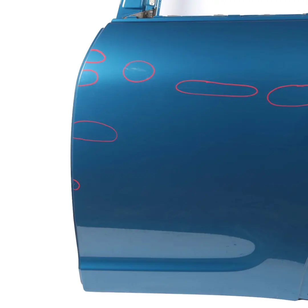 Door Mini F60 Countryman Left N/S Island Blue Metallic - C2M to Rear with Part number 7438597 Rear Door Mini F60 Countryman Left N/S Island Blue Metallic - C2M - SKU 7438597-ISB - Part number 7438597