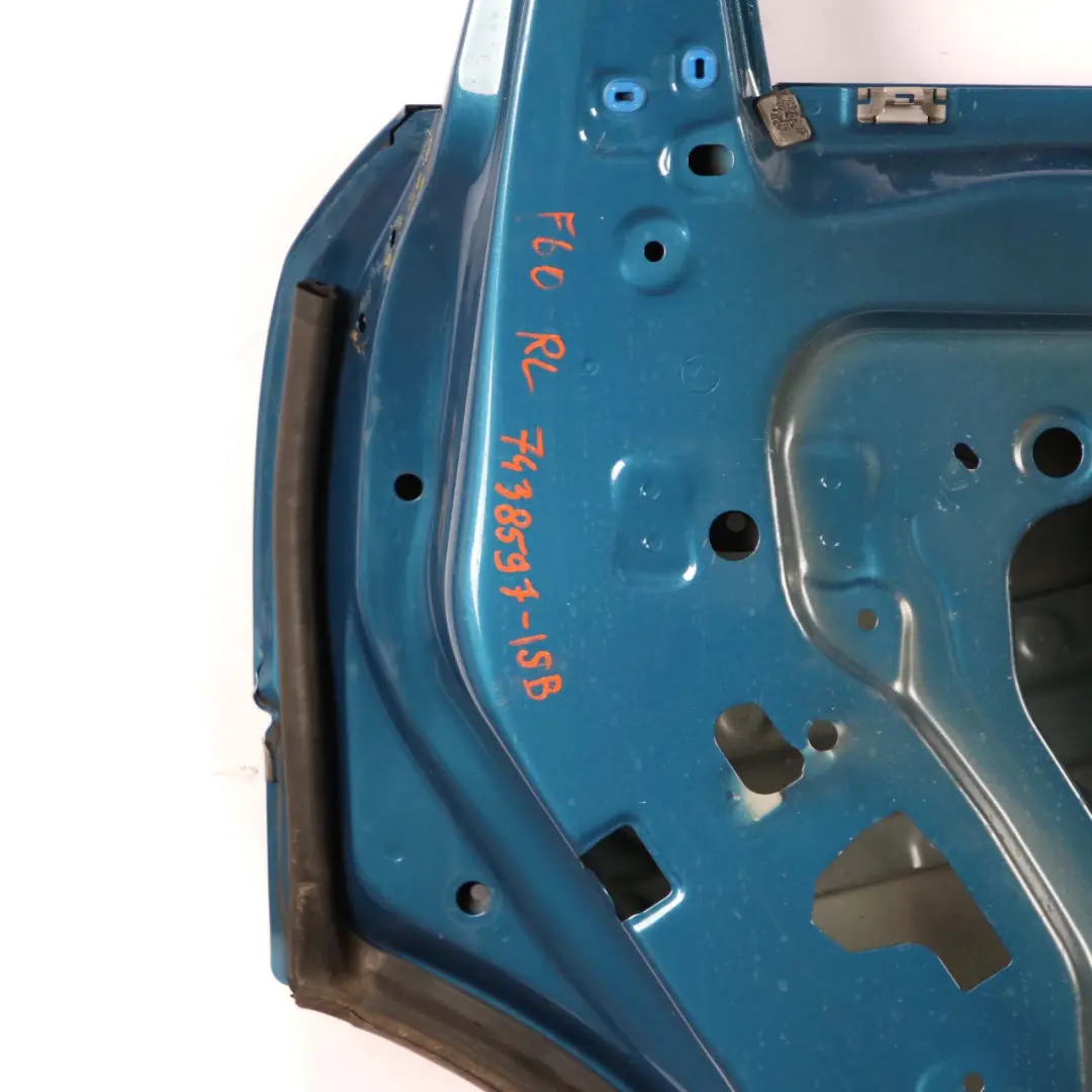 Door Mini F60 Countryman Left N/S Island Blue Metallic - C2M to Rear with Part number 7438597 Rear Door Mini F60 Countryman Left N/S Island Blue Metallic - C2M - SKU 7438597-ISB - Part number 7438597