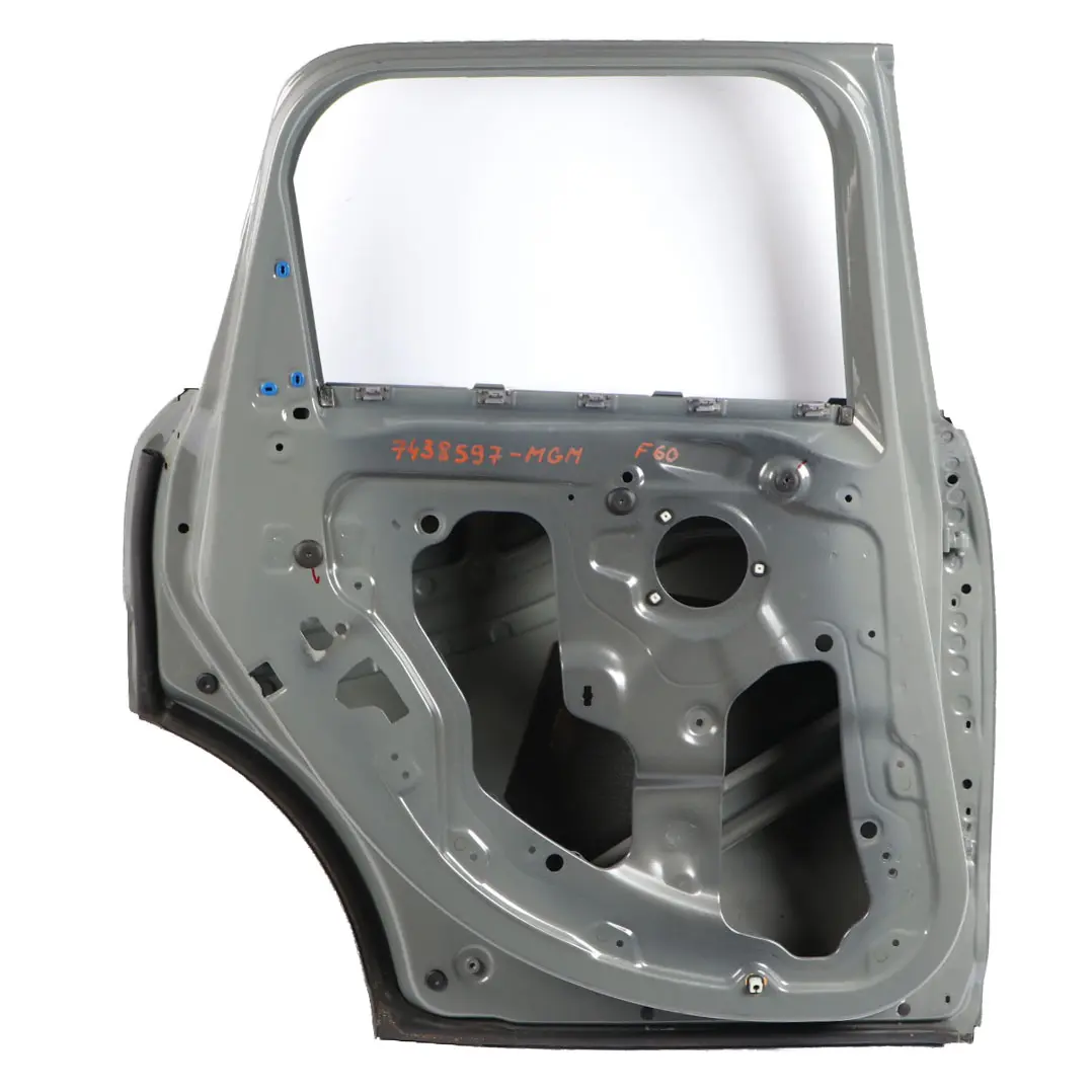Rear Door Mini F60 Countryman Left N/S Moonwalk Grey Metallic - B71 - SKU 7438597-MGM - Part number 7438597