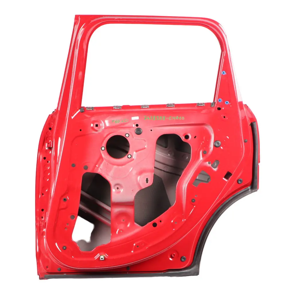 Door Mini F60 Countryman Right O/S Chili Red - 851 to Rear with Part number 7438598 Rear Door Mini F60 Countryman Right O/S Chili Red - 851 - SKU 7438598-CHRED - Part number 7438598