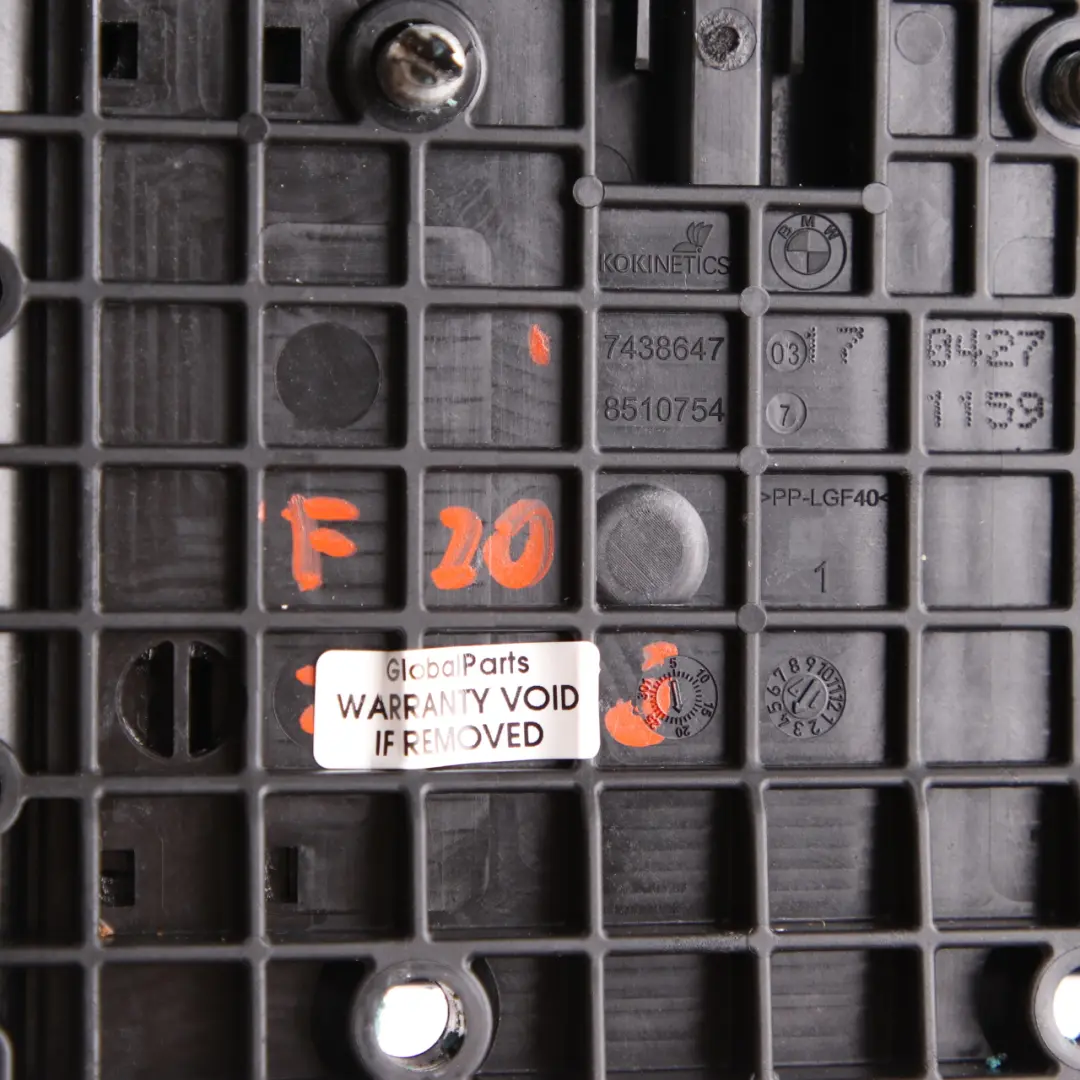 Front Seat Thigh Support Carrier Cover Black to BMW F20 F30 LCI Sports with Part number 7438647 BMW F20 F30 LCI Sports Front Seat Thigh Support Carrier Cover Black - SKU 7438647 - Part number 7438647