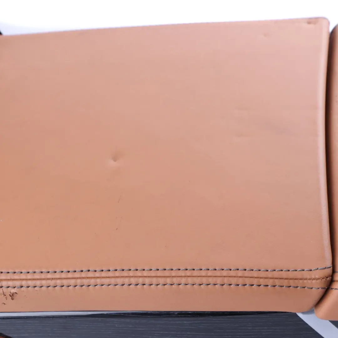 Armrest Headrest Centre Cup Holder Switch Leather Cognac to BMW G11 Rear Seat with Part number 7440537 BMW G11 Rear Seat Armrest Headrest Centre Cup Holder Switch Leather Cognac - SKU 7440537 - Part number 7440537