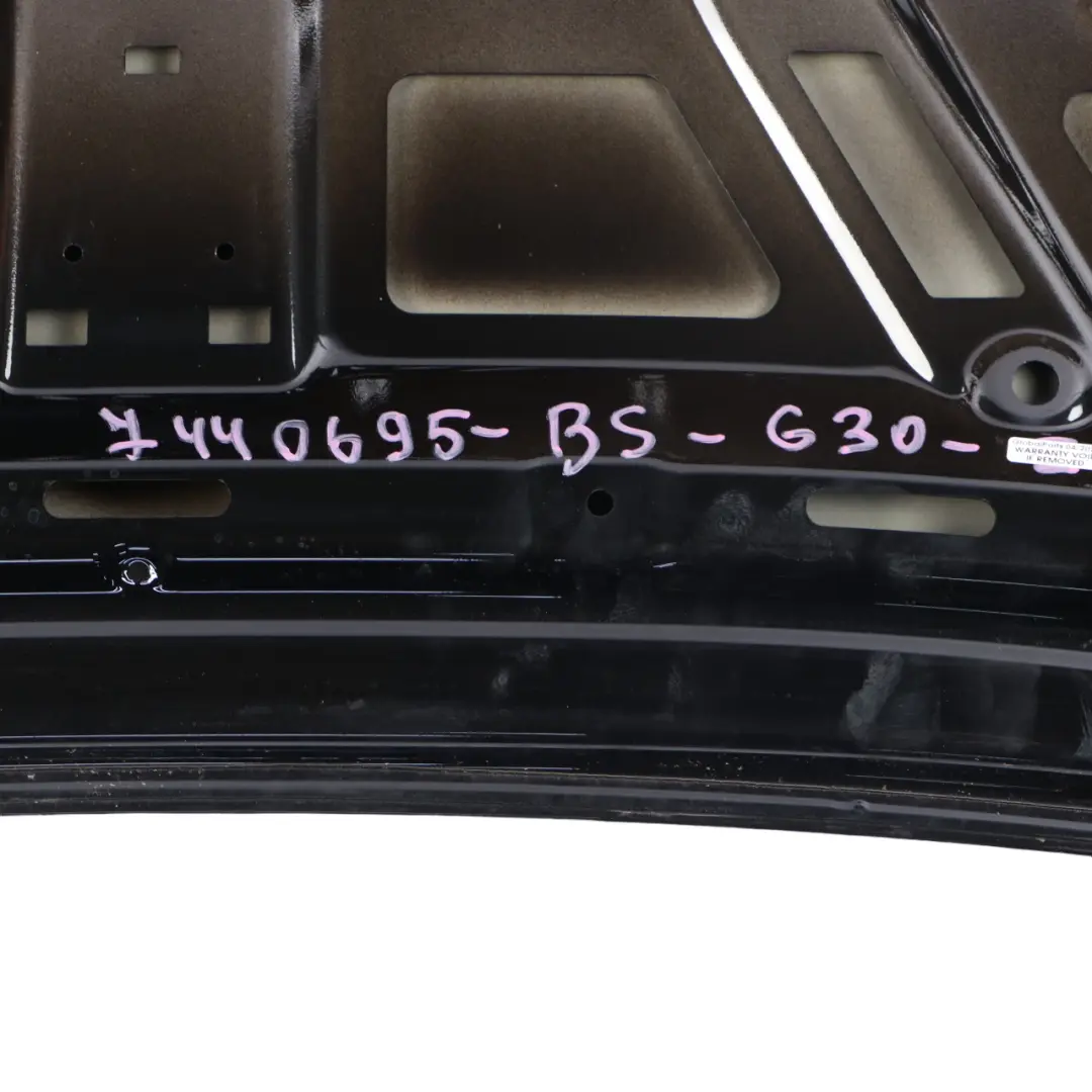 BMW G30 Trunk Boot Lid Tailgate Rear Panel Black Sapphire Metallic - 475 - SKU 7440695-BS - Part number 7440695