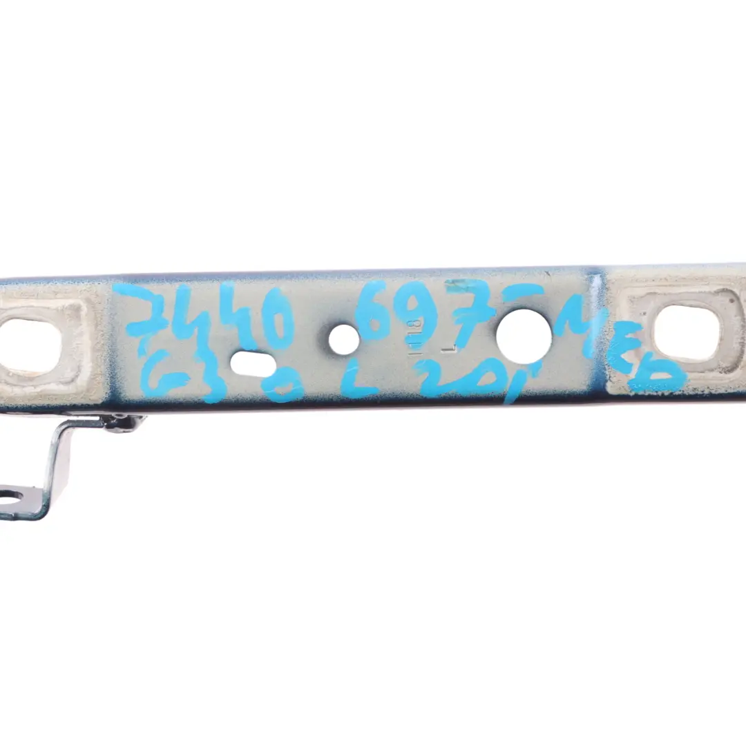 Trunk Lid Hinge Left N/S Mediterranean Blue Metallic C10 7366397 to BMW G30 F90 M5 with Part number 7440697 BMW G30 F90 M5 Trunk Lid Hinge Left N/S Mediterranean Blue Metallic C10 7366397 - SKU 7440697-MED - Part number 7440697