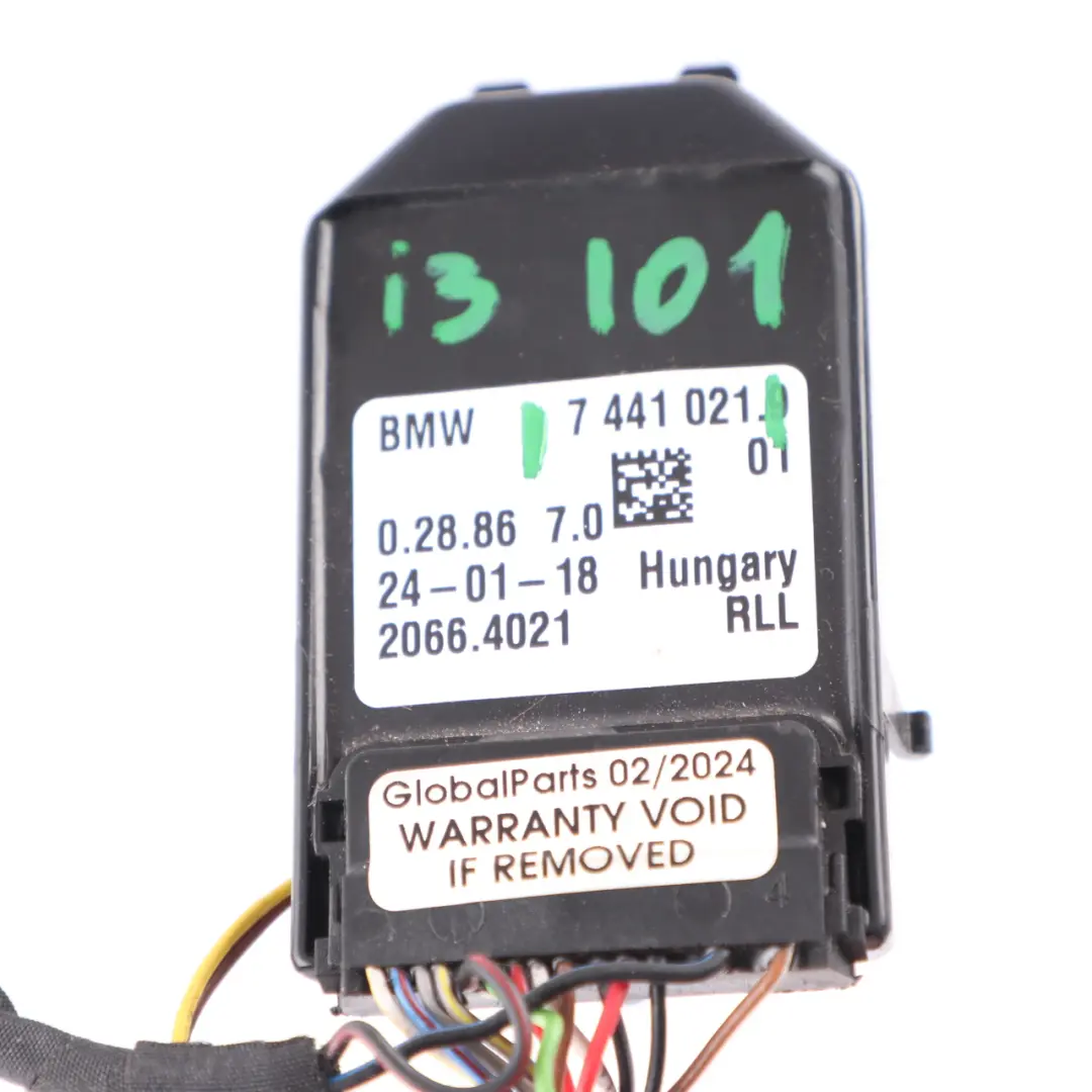 BMW i3 I01 Wing Mirror Control Unit Module Wiring Loom Cable - SKU 7441021 - Part number 7441021