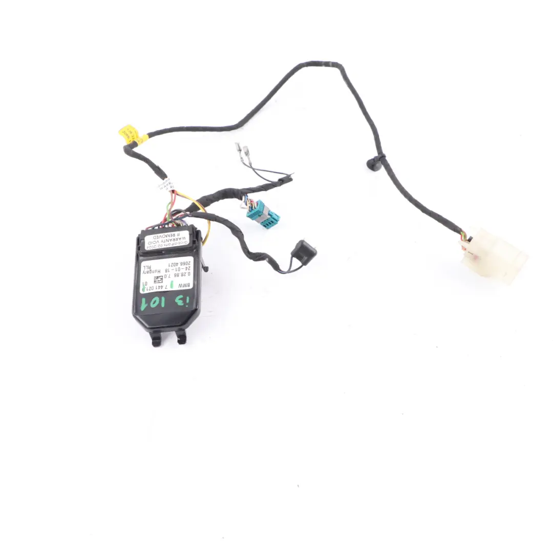 BMW i3 I01 Wing Mirror Control Unit Module Wiring Loom Cable - SKU 7441021 - Part number 7441021