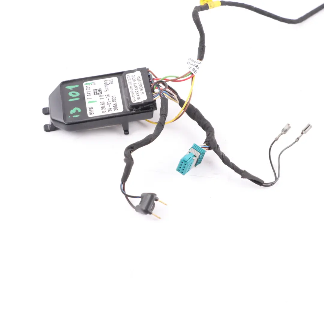 BMW i3 I01 Wing Mirror Control Unit Module Wiring Loom Cable - SKU 7441021 - Part number 7441021