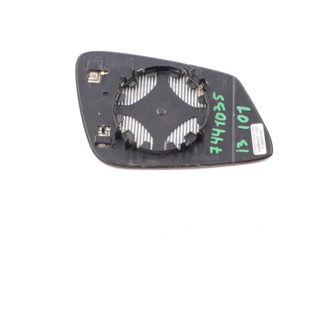 Wing Mirror Glass BMW F20 F30 LCI F32 Door Left N/S Wide Angle Heated to with Part number 7441035 Wing Mirror Glass BMW F20 F30 LCI F32 Door Left N/S Wide Angle Heated - SKU 7441035 - Part number 7441035