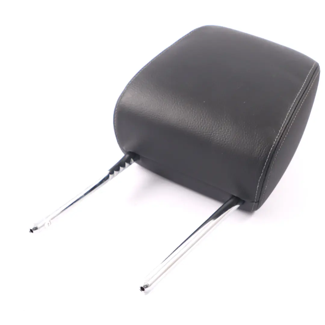 Headrest BMW F45 F48 Front Head Rest Cover Black Leather Perforated to Seat with Part number 7441276 Seat Headrest BMW F45 F48 Front Head Rest Cover Black Leather Perforated - SKU 7441276 - Part number 7441276