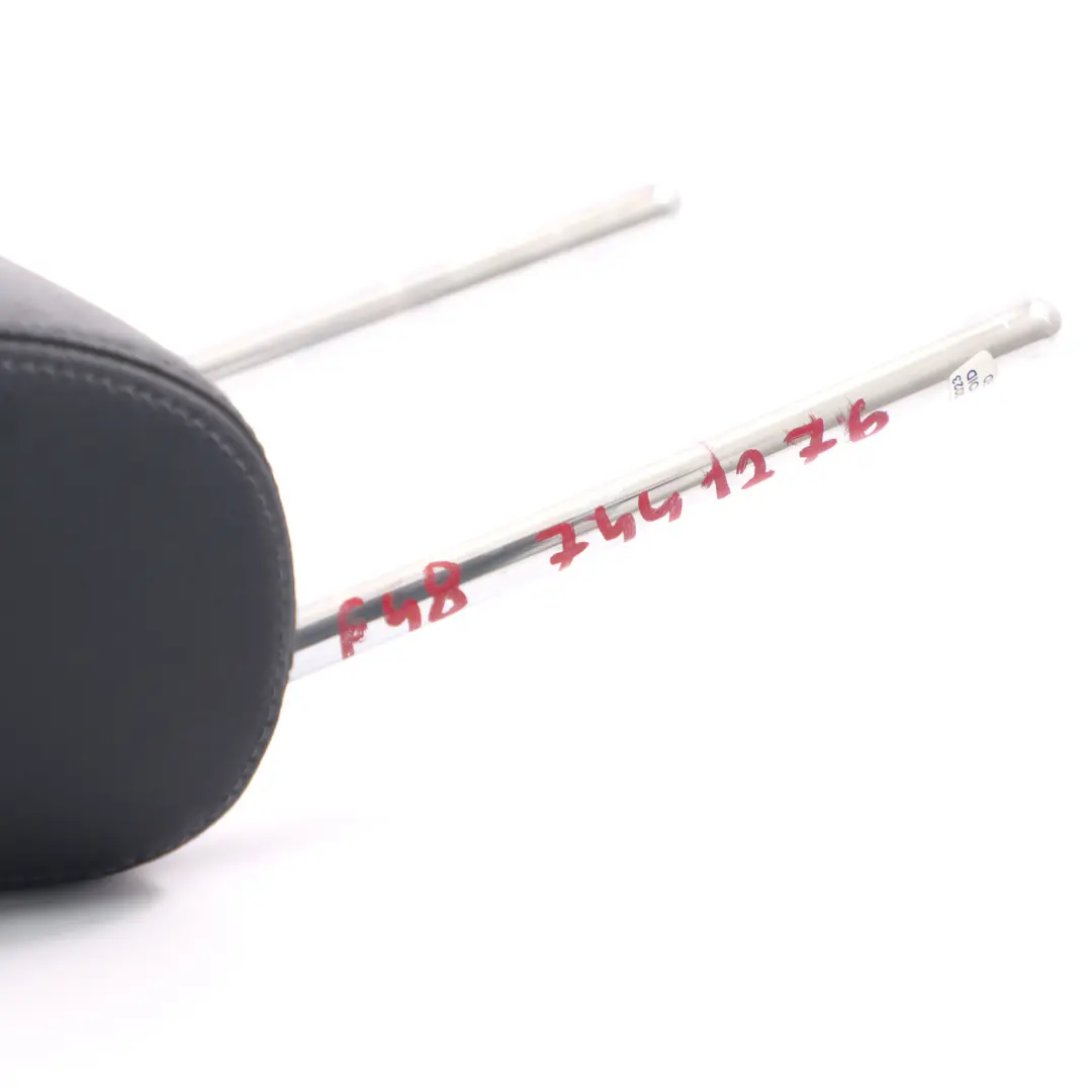  Appui-tête de siège BMW F45 F48 Couvre-appui-tête avant en cuir noir perforé - SKU 7441276 - Numéro de pièce 7441276