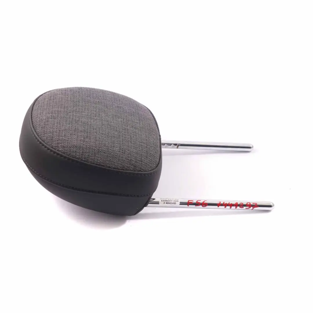 Mini F55 F56 Sport Front Headrest Seat Left Right N/O/S Cloth Carbon Black - SKU 7441297 - Part number 7441297