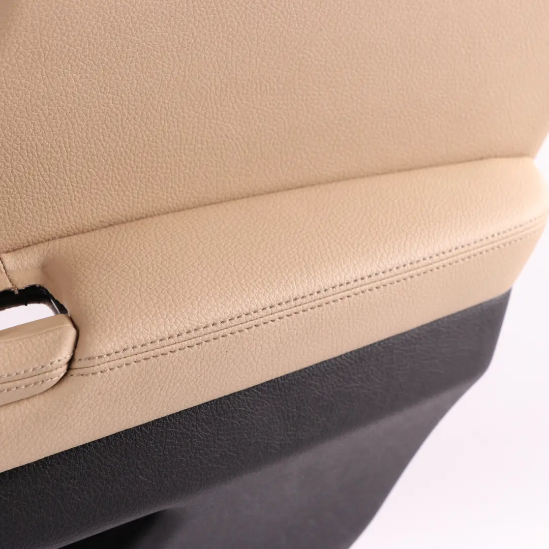 BMW F10 F11 LCI Door Card Rear Right O/S Lining Panel Leather Dakota Beige - SKU 7441378 - Part number 7441378