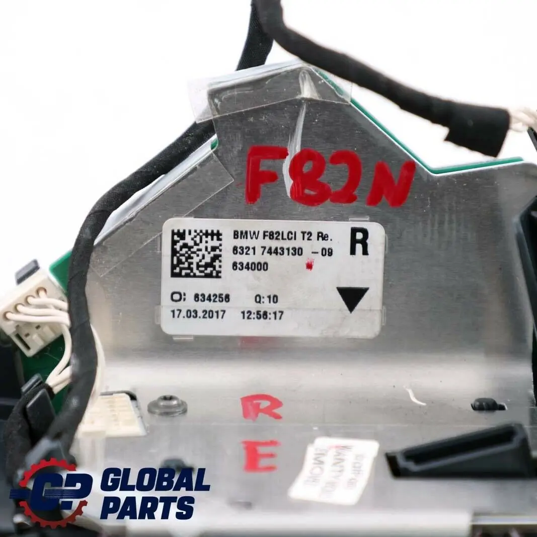 BMW 4 er F82 F82N M4 LCI Heckleuchte Heckklappe Right - SKU 7443130 - Teilenummer 7443130