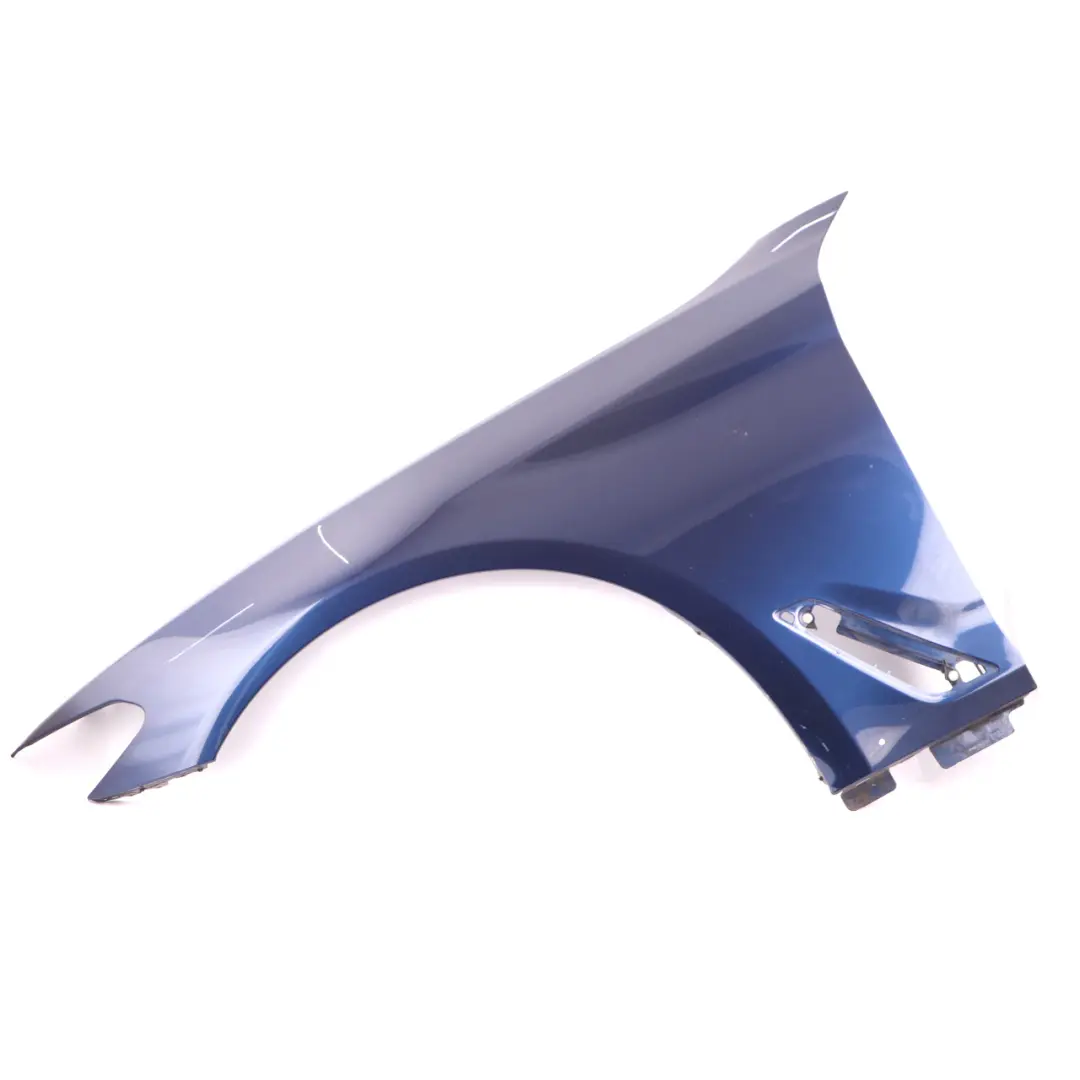 Side Panel Front Left N/S Fender Wing Panel Mediterranean Blue - C10 to BMW G30 G31 with Part number 7443687 BMW G30 G31 Side Panel Front Left N/S Fender Wing Panel Mediterranean Blue - C10 - SKU 7443687-MED - Part number 7443687