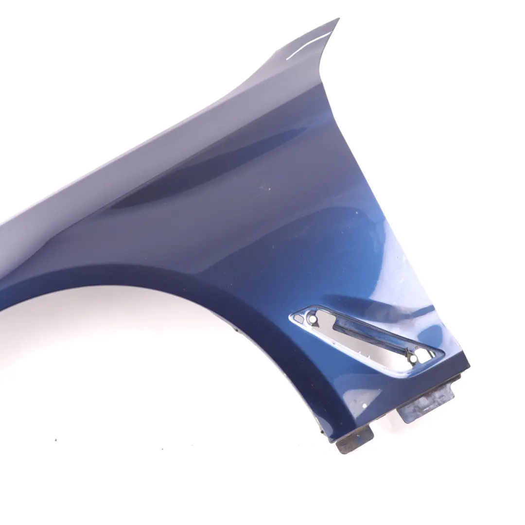 Side Panel Front Left N/S Fender Wing Panel Mediterranean Blue - C10 to BMW G30 G31 with Part number 7443687 BMW G30 G31 Side Panel Front Left N/S Fender Wing Panel Mediterranean Blue - C10 - SKU 7443687-MED - Part number 7443687