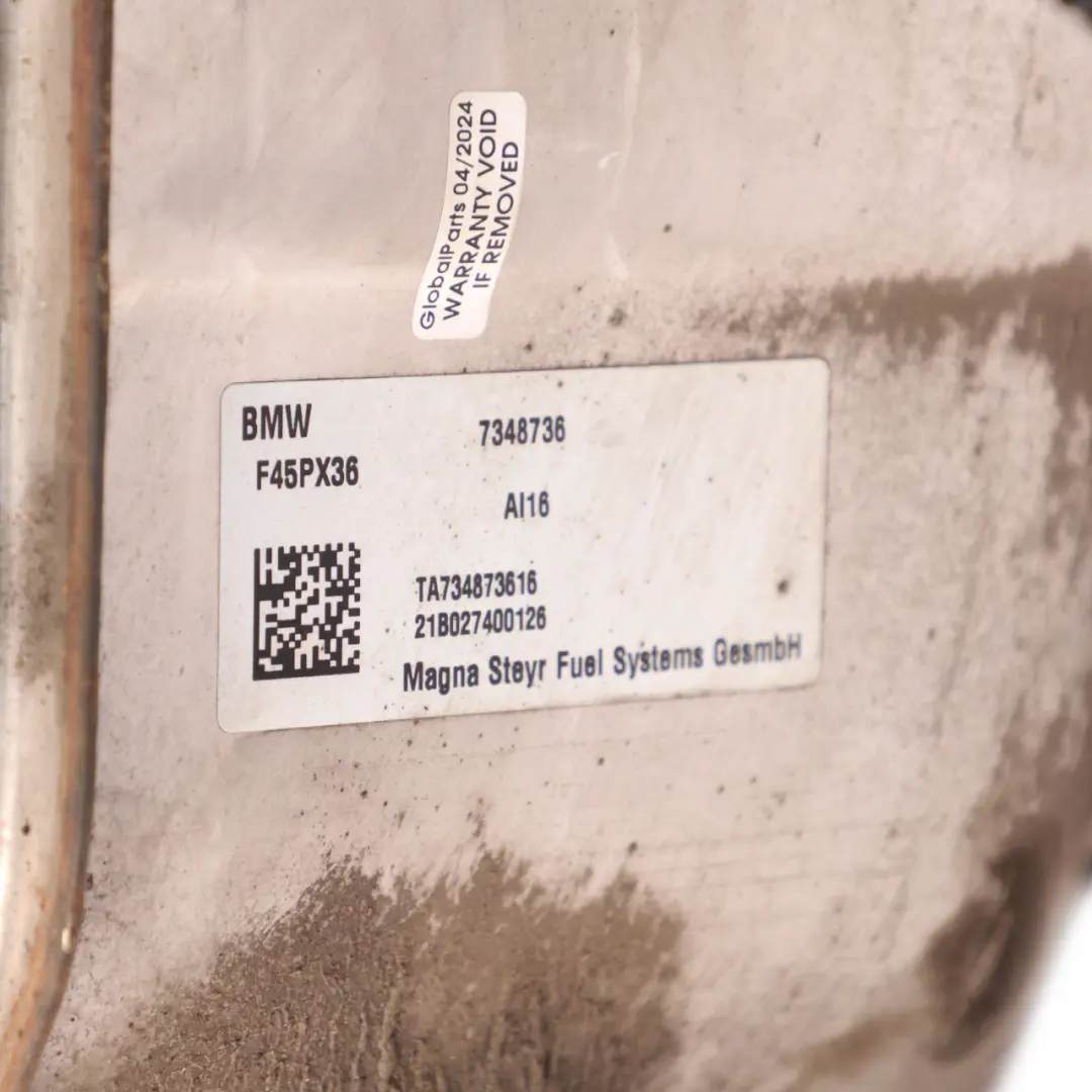 Complete Fuel Tank Container 35L to Fuel Tank BMW F45 Mini F60 Hybrid with Part number 7444931 Fuel Tank BMW F45 Mini F60 Hybrid Complete Fuel Tank Container 35L - SKU 7444931 - Part number 7444931