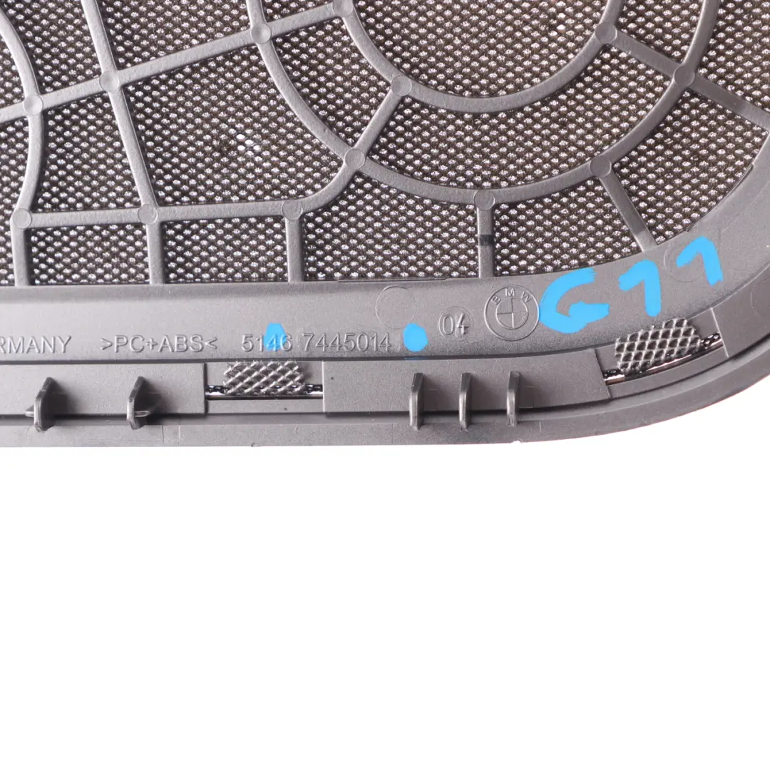 BMW G11 Rear Speaker Cover Parcel Shelf Trim Panel Harman Kardon - SKU 7445014 - Part number 7445014