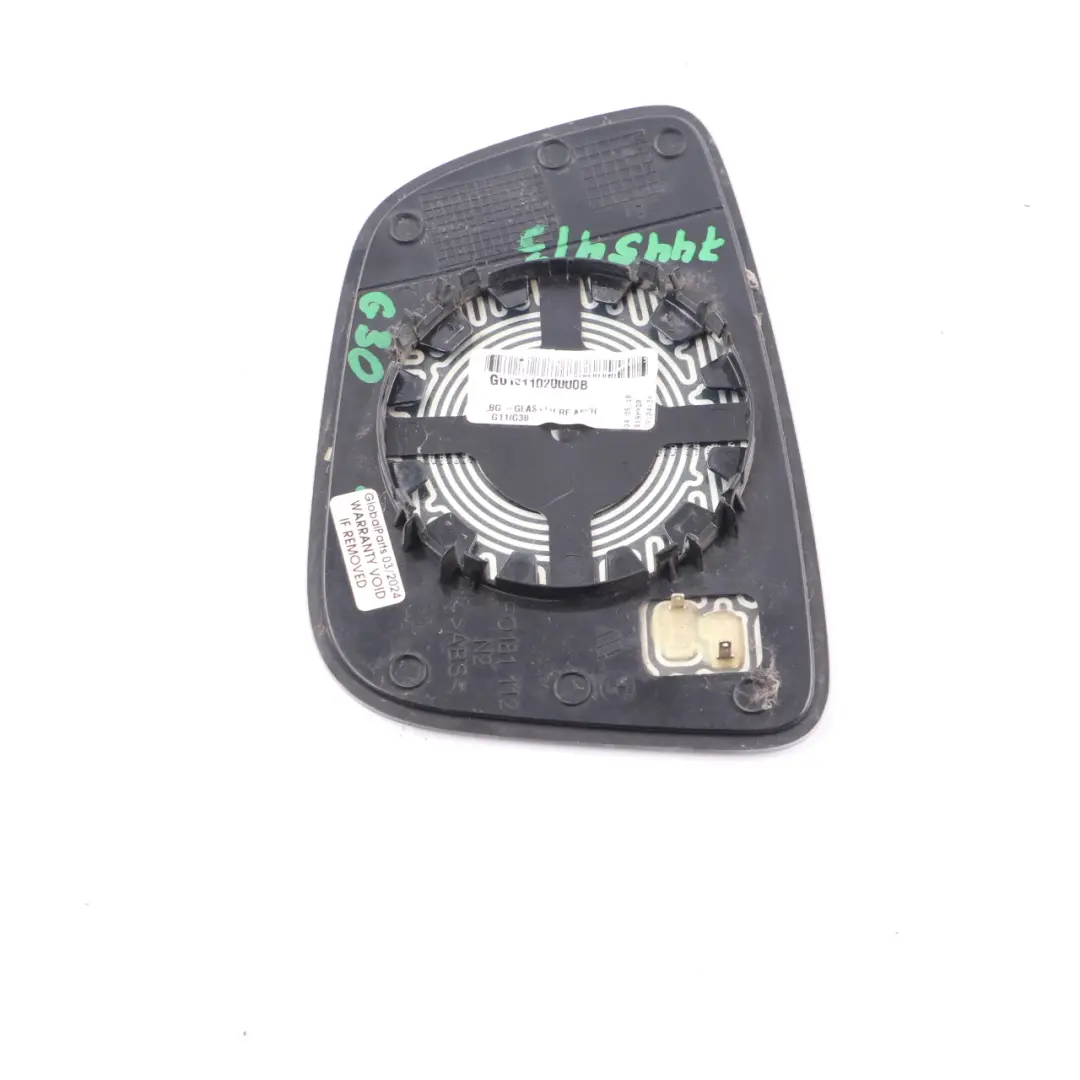 Wing Mirror Glass BMW G11 G30 G31 Left N/S Heated Auto Dip Wide Angle to with Part number 7445413 Wing Mirror Glass BMW G11 G30 G31 Left N/S Heated Auto Dip Wide Angle - SKU 7445413 - Part number 7445413