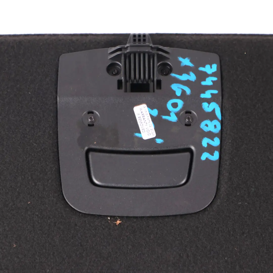 BMW X3 G01 Trunk Floor Boot Carpet Luggage Compartment Cover Black - SKU 7445822 - Part number 7445822