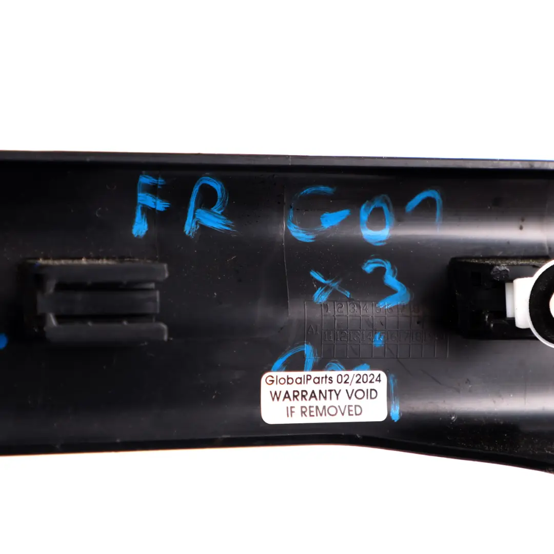 Listwa Nakładka Progowa Przednia Prawa 7398006 do BMW X3 G01 o numerze 7446638 BMW X3 G01 Listwa Nakładka Progowa Przednia Prawa 7398006 - SKU 7446638 - Numer Części 7446638