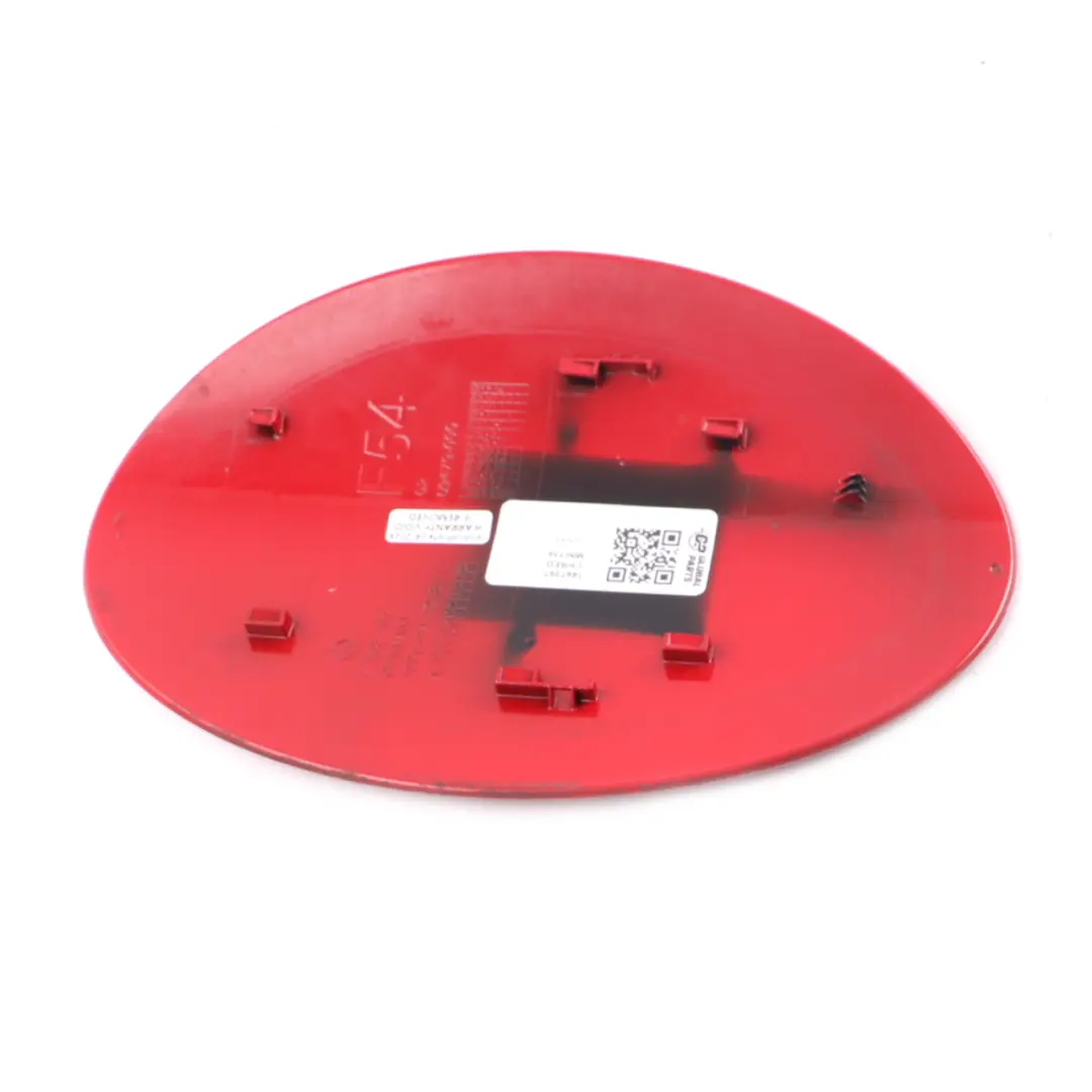 Fill In Flap Cap Chili Red - 851 7358165 to Mini Clubman F54 Fuel Cover with Part number 7447397 Mini Clubman F54 Fuel Cover Fill In Flap Cap Chili Red - 851 7358165 - SKU 7447397-CHRED - Part number 7447397