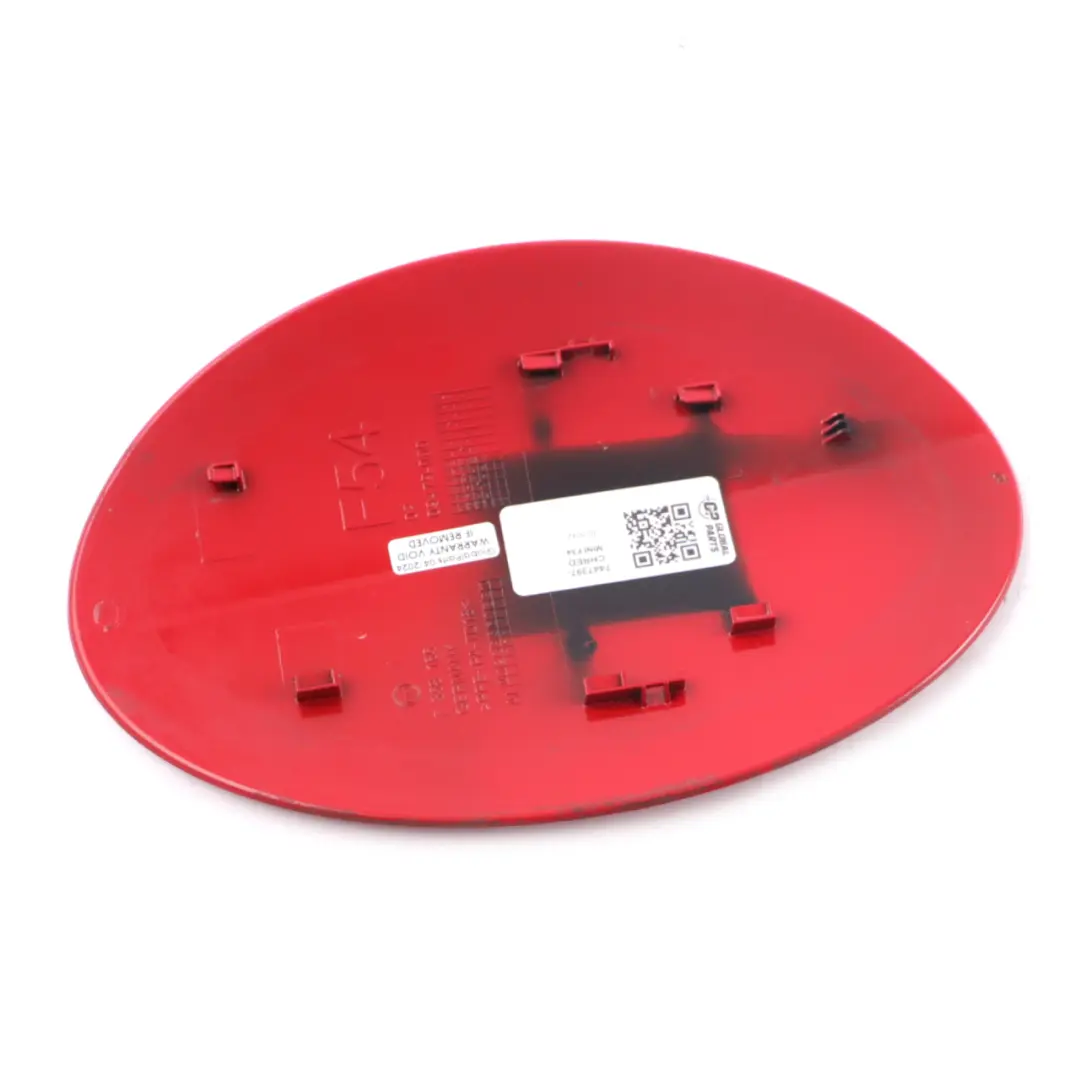 Mini Clubman F54 Fuel Cover Fill In Flap Cap Chili Red - 851 7358165 - SKU 7447397-CHRED - Part number 7447397
